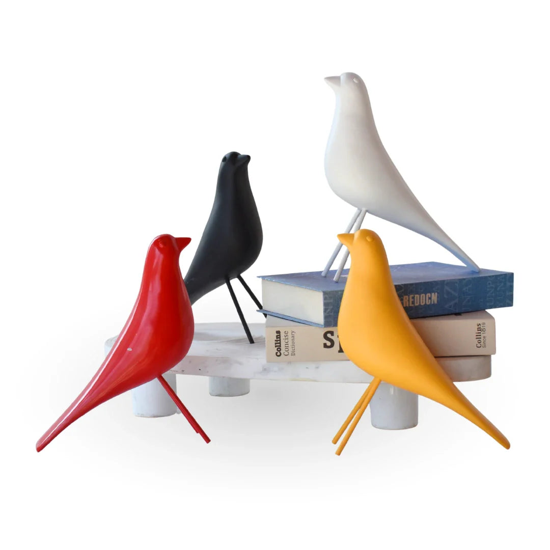 The nightwatch black polyresin luxury table decor for modern home decor