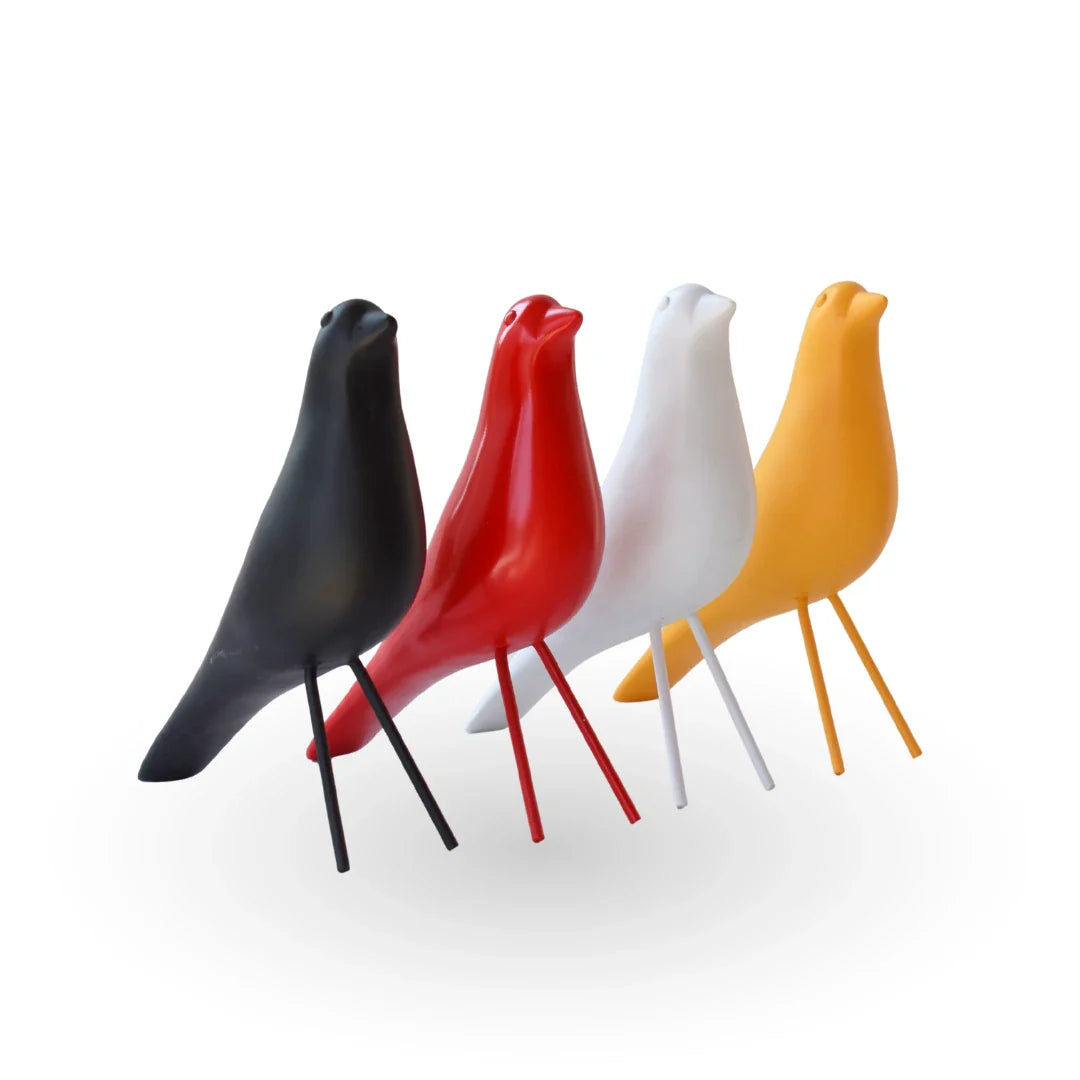 The nightwatch black polyresin luxury table decor for modern home decor