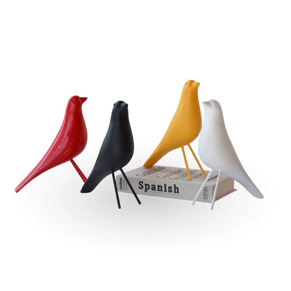 The nightwatch black polyresin luxury table decor for modern home decor