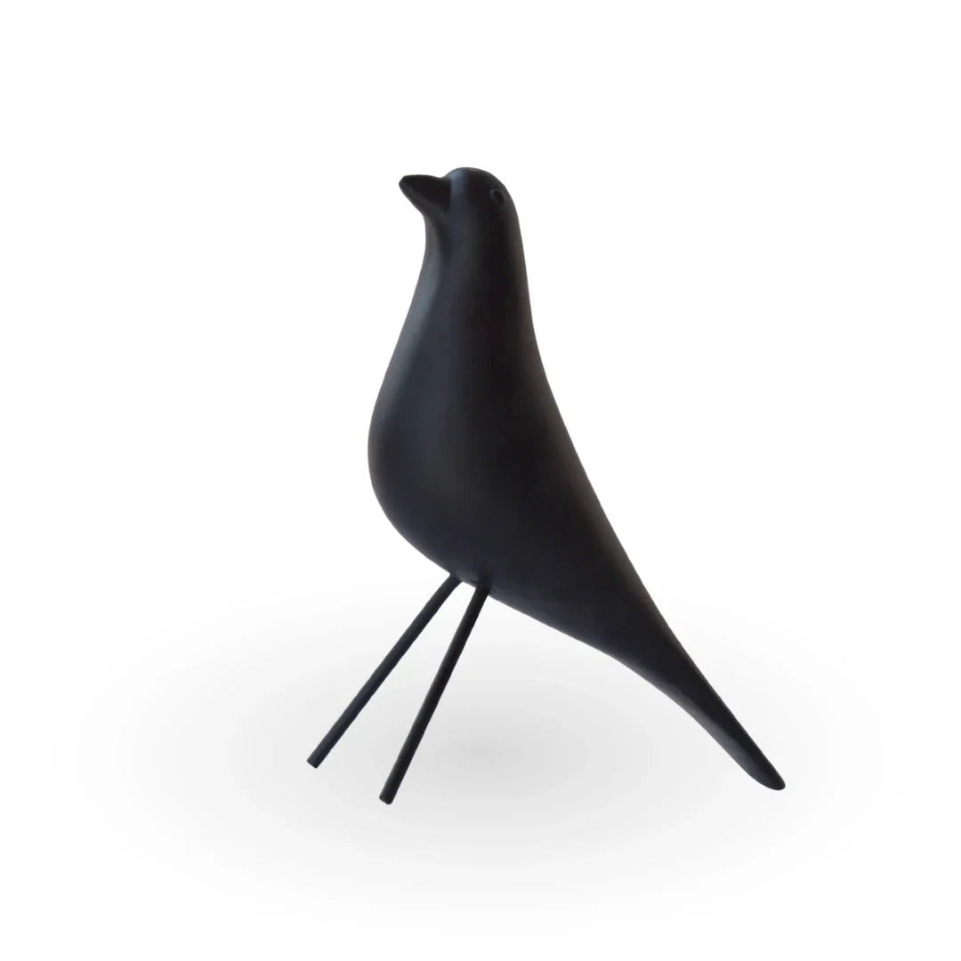 The nightwatch black polyresin luxury table decor for modern home decor