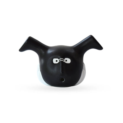 Tono pup figurine sculptural dog decor with playful ear detail for modern interiors