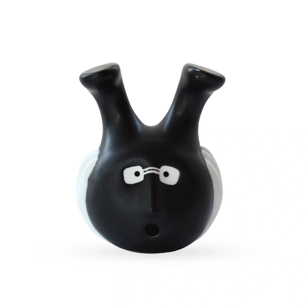 Tono pup figurine sculptural dog decor with playful ear detail for modern interiors