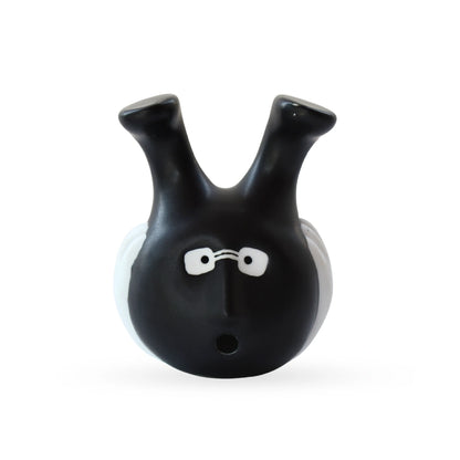 Tono pup figurine sculptural dog decor with playful ear detail for modern interiors