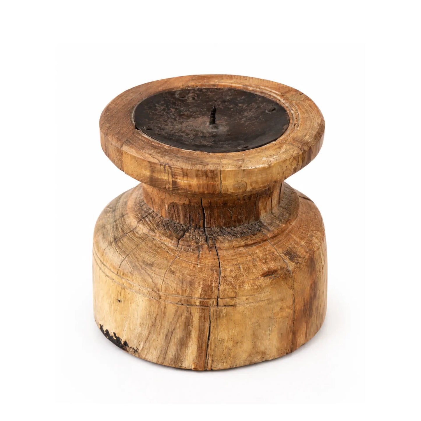 Wooden Bijini Candle Holder