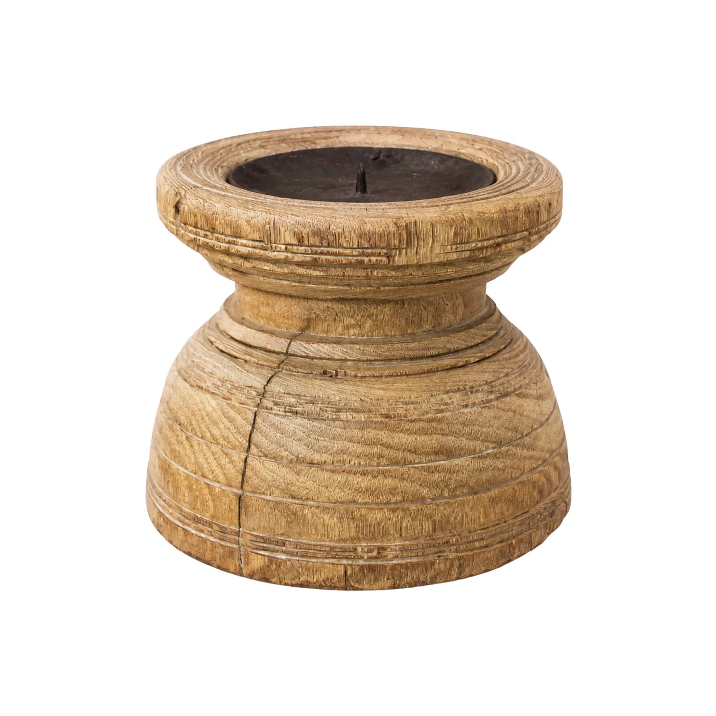 Wooden Bijini Candle Holder