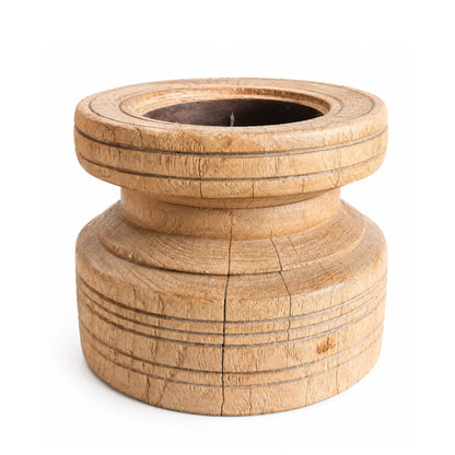 Wooden Bijini Candle Holder