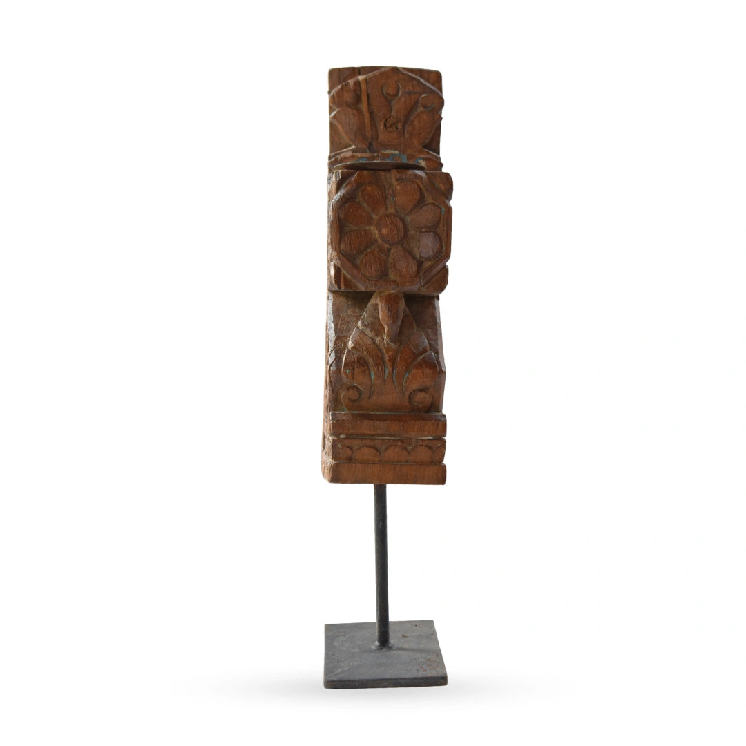 Wooden carved brackets decorative wall accents for modern interiors