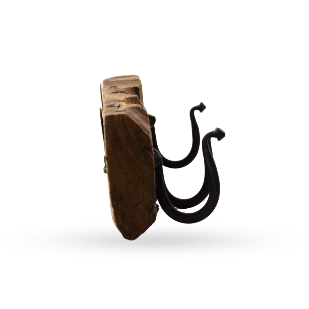 Wooden wall hooks carved rustic wall decor hooks for modern home interiors