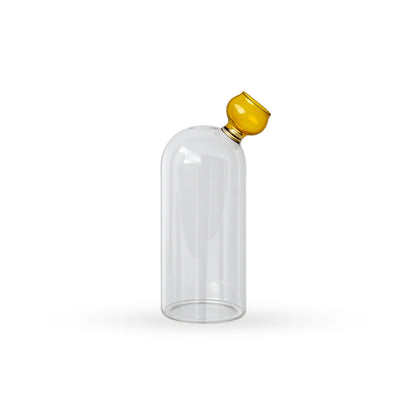 Zea bud bottle glass vase contemporary decorative glass vase for modern interiors