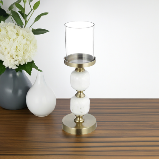 Aamud Candle Holder With Glass Cover