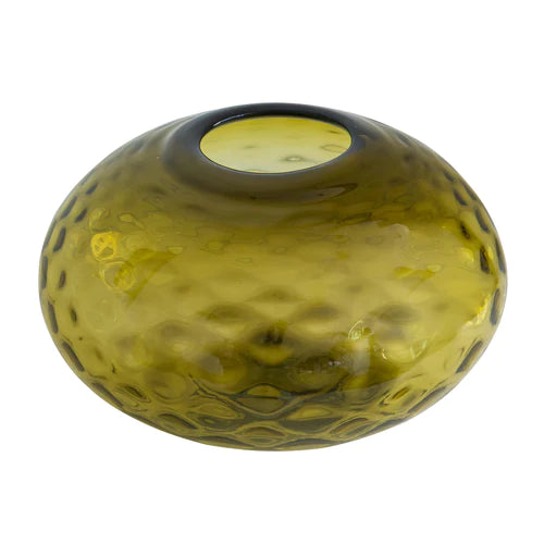 Algas Green Glass Vase
