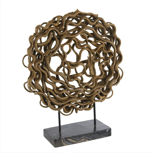 Hebi Wooden Table Top Décor