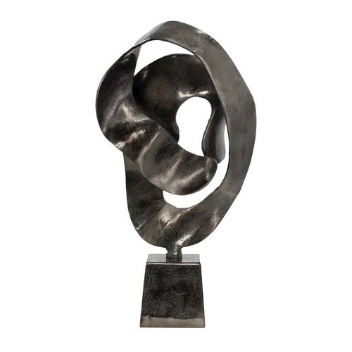 Kreis Smoke Black Sculpture