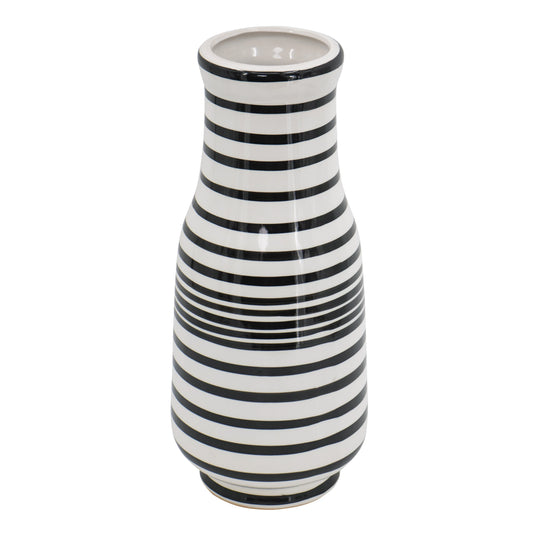 Zebra Bloom Vase
