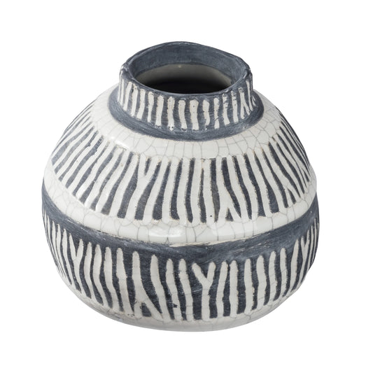 Zephyr Striped Vase