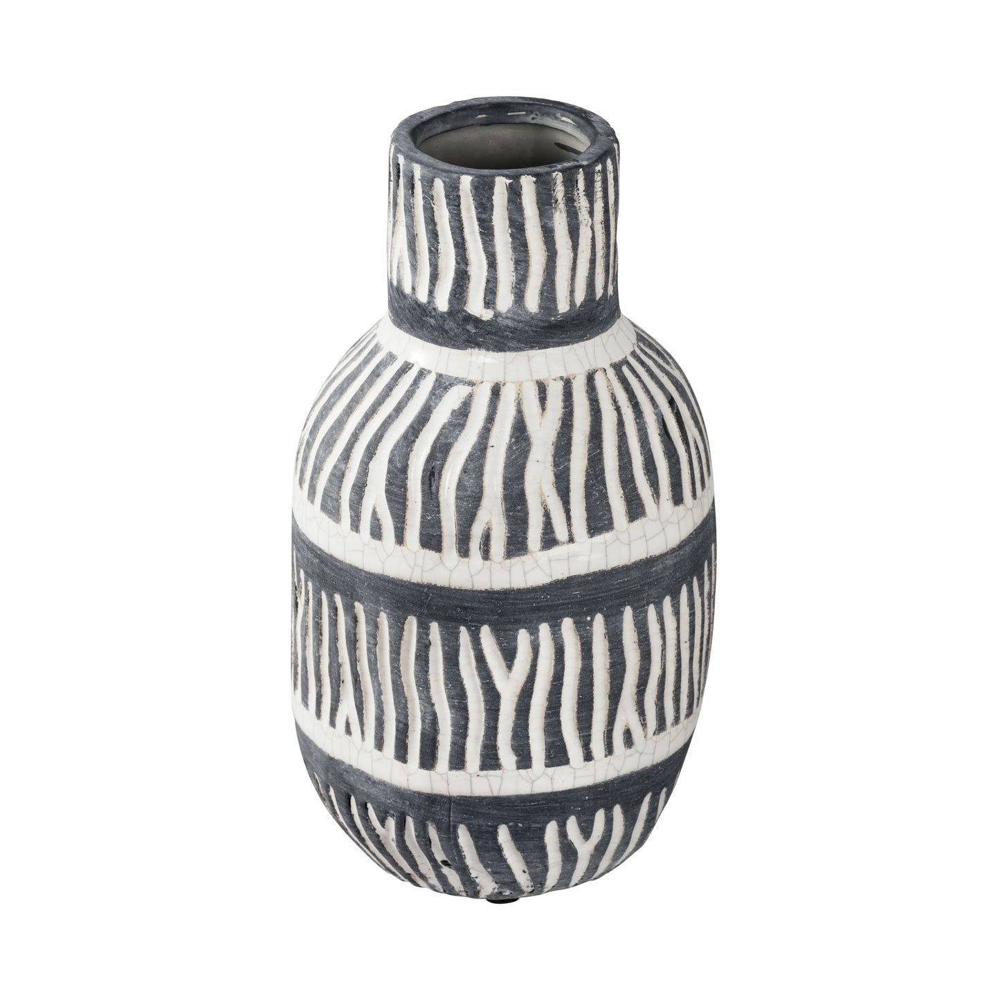 Zephyr Striped Vase